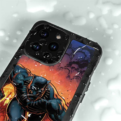 Marvel Black Panther Rise of Black Panther iPhone 15 Pro Waterproof Case